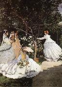 Women in the Garden Claude Monet